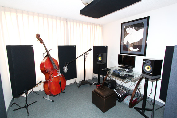GIK Acoustics Monster in Cello room
